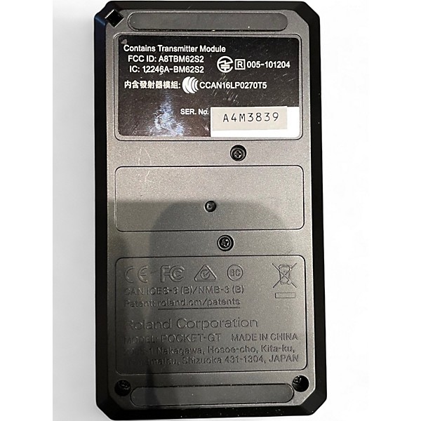 Used BOSS POCKET GT Battery Powered Amp