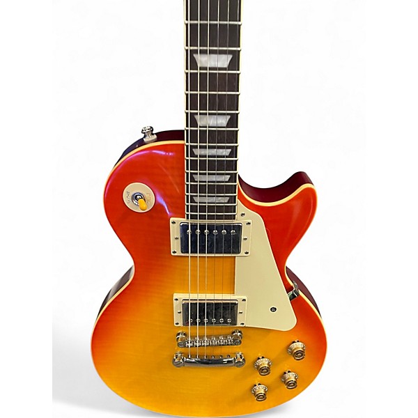 Used Epiphone Inspired by Gibson 1959 Reissue Les Paul Standard Iced Tea Solid Body Electric Guitar