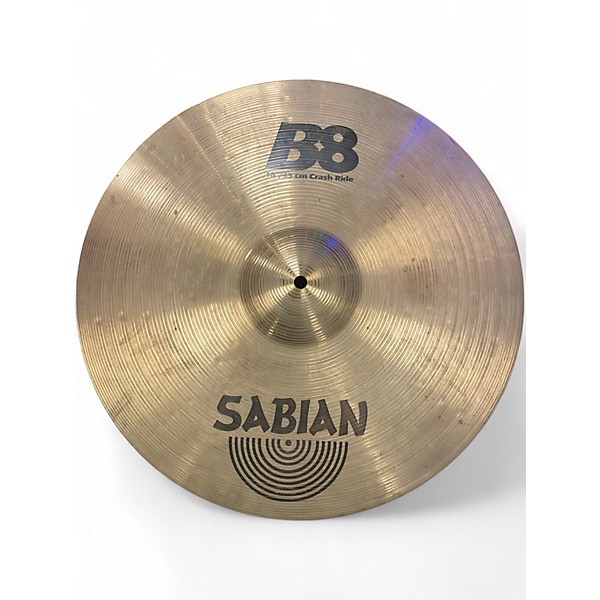 Used SABIAN 18in B8 Crash Ride Cymbal