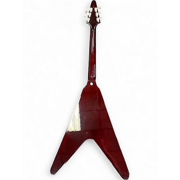 Used Gibson Flying V Wine Red Solid Body Electric Guitar