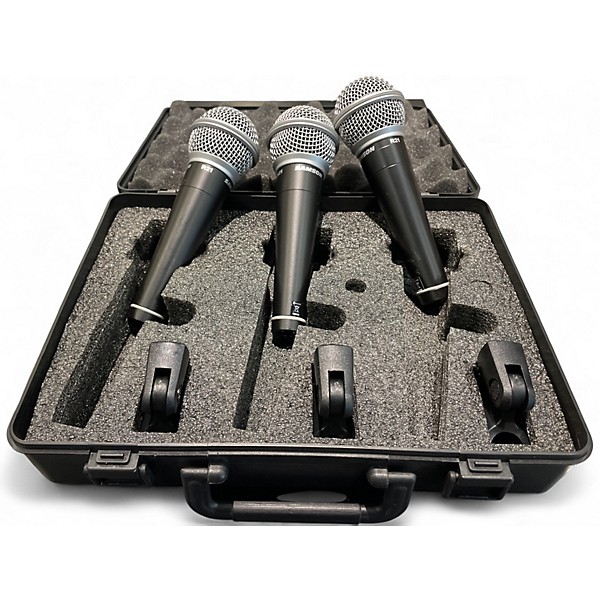 Used Samson R21 MICRO 3-PACK Dynamic Microphone
