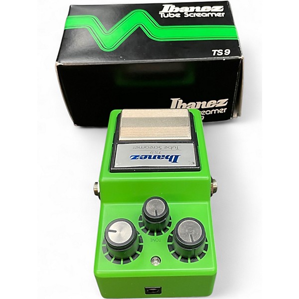 Used Ibanez TS9 Tube Screamer Distortion Effect Pedal