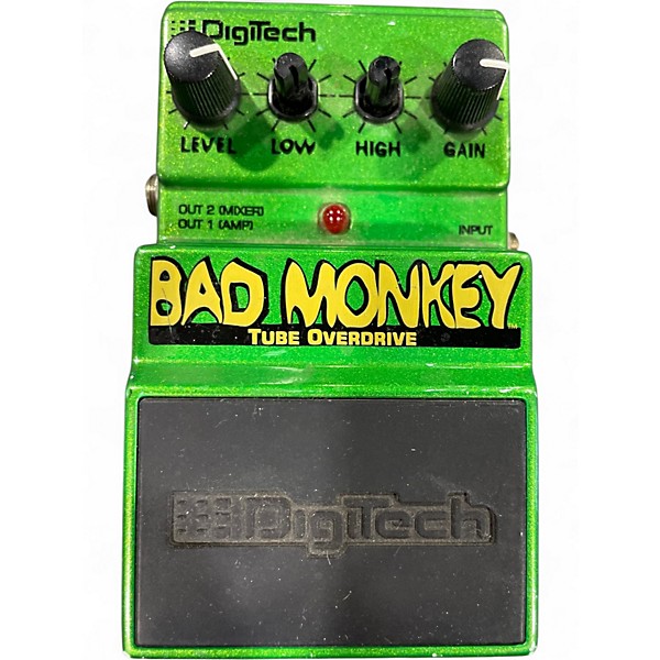 Used DigiTech DBM Bad Monkey Overdrive Effect Pedal