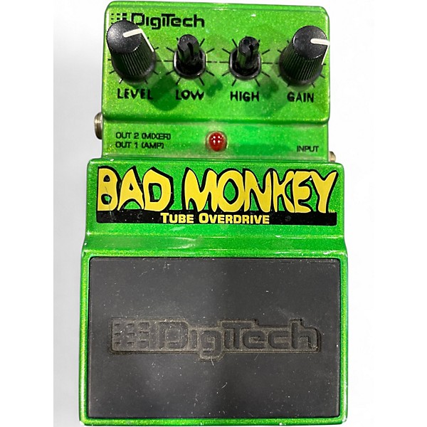 Used DigiTech DBM Bad Monkey Overdrive Effect Pedal