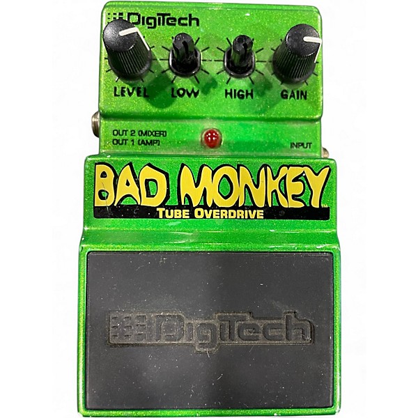 Used DigiTech DBM Bad Monkey Overdrive Effect Pedal