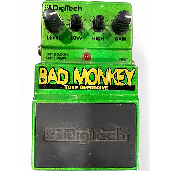 Used DigiTech DBM Bad Monkey Overdrive Effect Pedal