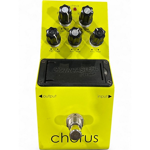 Used Starcaster by Fender CHORUS Effect Pedal