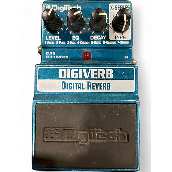 Used DigiTech DigiVerb Effect Pedal