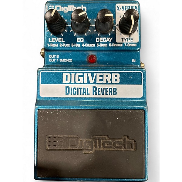 Used DigiTech DigiVerb Effect Pedal