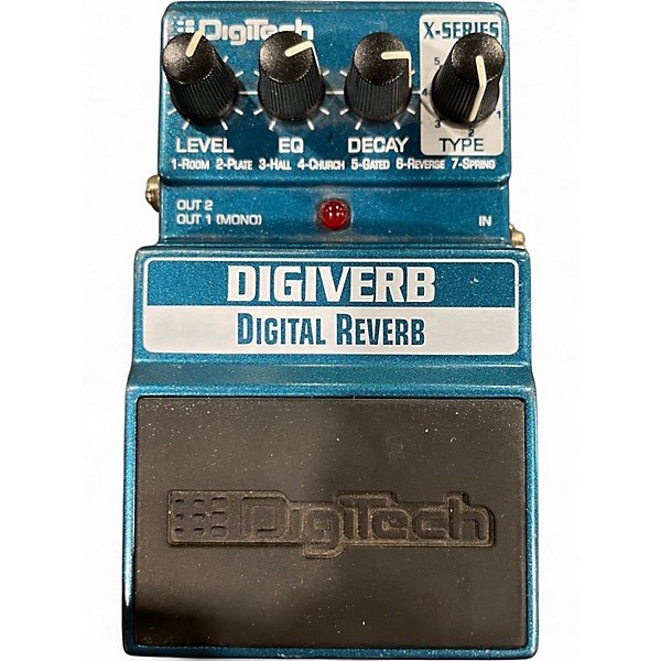 Used DigiTech DigiVerb Effect Pedal