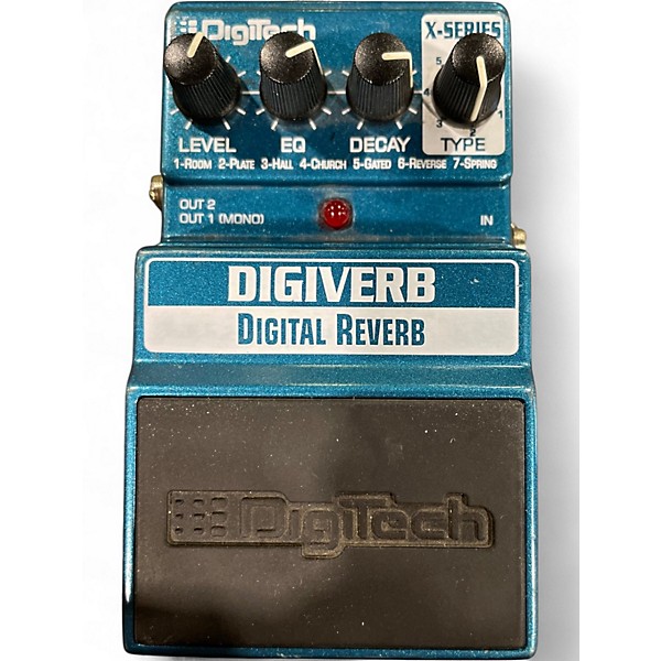 Used DigiTech DigiVerb Effect Pedal