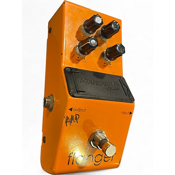 Used Starcaster by Fender FLANGER Effect Pedal