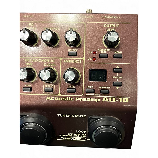 Used BOSS AD10 Acoustic Effect Processor