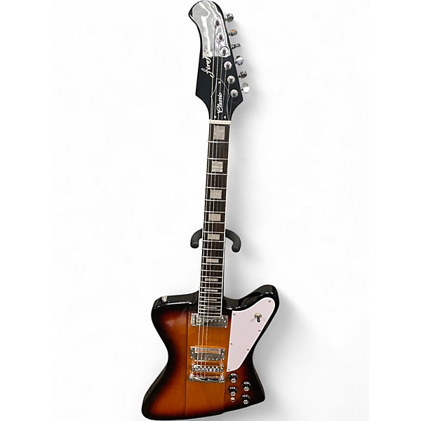 Used Firefly FFDB Classic 3 Color Sunburst Solid Body Electric Guitar