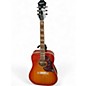 Used Epiphone Hummingbird Pro 2 Tone Sunburst Acoustic Electric Guitar thumbnail