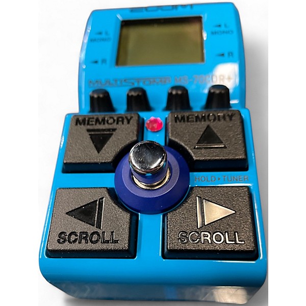 Used Zoom ZMS70CDRPLUS MS-70CDR MULTISTOMP CHORUS/DLY/REVERB Effect Pedal