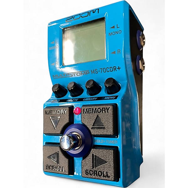 Used Zoom ZMS70CDRPLUS MS-70CDR MULTISTOMP CHORUS/DLY/REVERB Effect Pedal