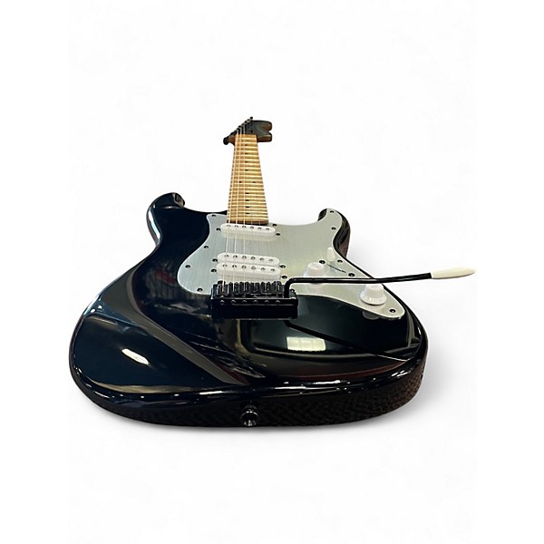 Used Squier Contemporary Stratocaster Black Solid Body Electric Guitar