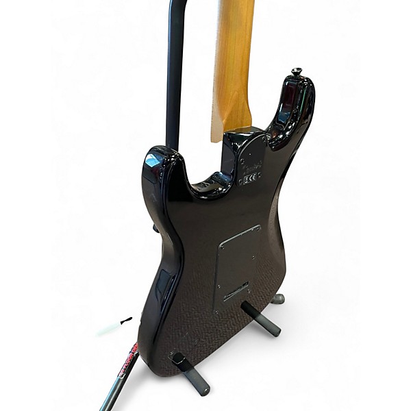 Used Squier Contemporary Stratocaster Black Solid Body Electric Guitar