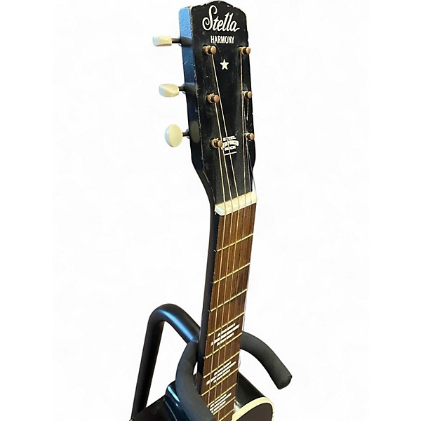 Used Harmony Stella Sunburst Acoustic Guitar