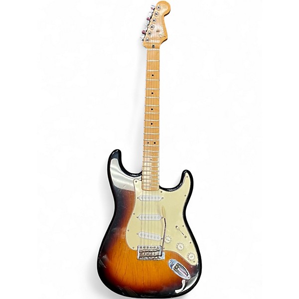 Used Fender Standard Stratocaster Brown Sunburst Solid Body Electric Guitar