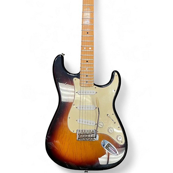 Used Fender Standard Stratocaster Brown Sunburst Solid Body Electric Guitar