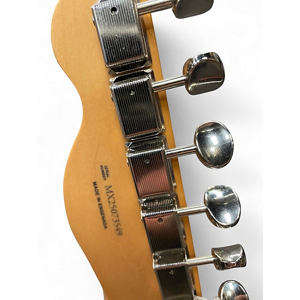 Used Fender telecaster player II HH Black Solid Body Electric Guitar