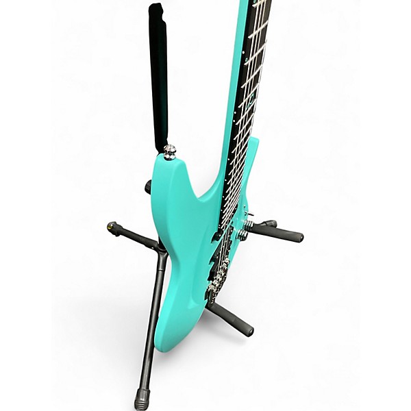 Used Aristides H/06 AQUA GREEN Solid Body Electric Guitar