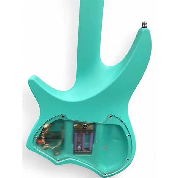 Used Aristides H/06 AQUA GREEN Solid Body Electric Guitar