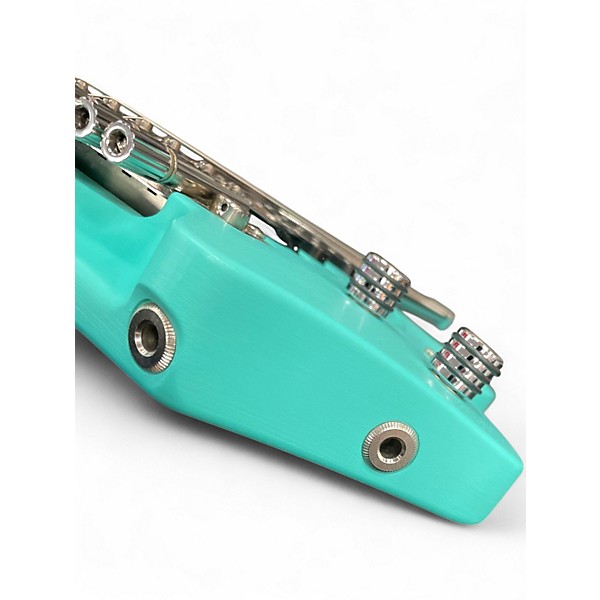 Used Aristides H/06 AQUA GREEN Solid Body Electric Guitar