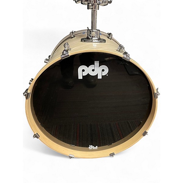 Used PDP by DW 4 Piece Concept Series Twisted Ivory Drum Kit