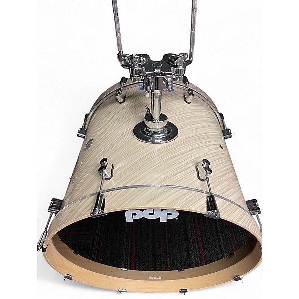 Used PDP by DW 4 Piece Concept Series Twisted Ivory Drum Kit