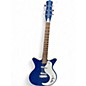Used Danelectro 59M NOS+ DC GGB Blue Solid Body Electric Guitar thumbnail