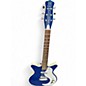 Used Danelectro 59M NOS+ DC GGB Blue Solid Body Electric Guitar
