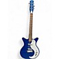 Used Danelectro 59M NOS+ DC GGB Blue Solid Body Electric Guitar