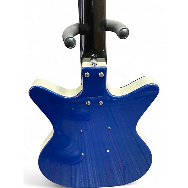 Used Danelectro 59M NOS+ DC GGB Blue Solid Body Electric Guitar