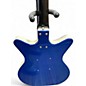 Used Danelectro 59M NOS+ DC GGB Blue Solid Body Electric Guitar