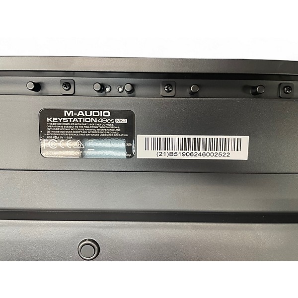 Used M-Audio Keystation 49ES MIDI Controller