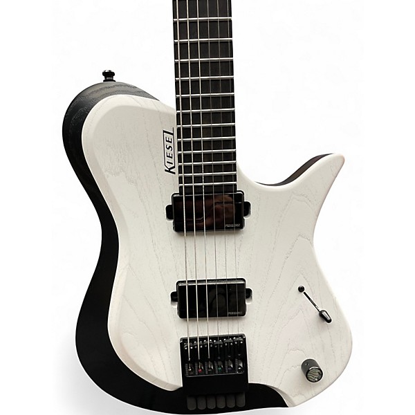 Used Kiesle Zeus Tuxedo Solid Body Electric Guitar