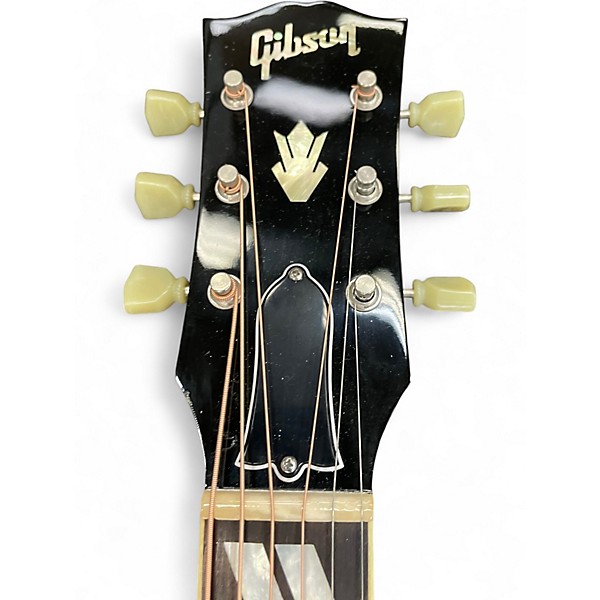 Used Gibson J185 2 Tone Sunburst Acoustic Guitar