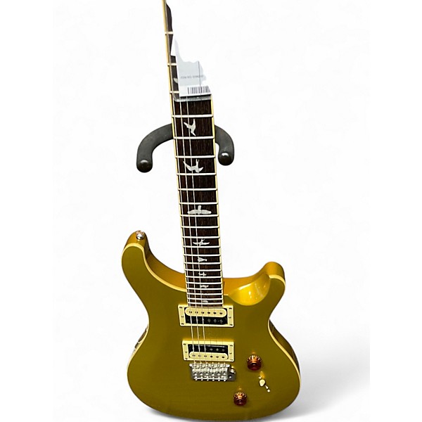 Used PRS SE Custom 24 Gold Solid Body Electric Guitar