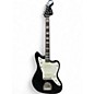 Used Fender AVRI 66 Jazzmaster Black Solid Body Electric Guitar thumbnail