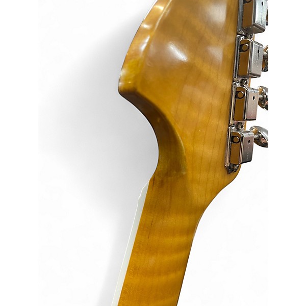 Used Fender AVRI 66 Jazzmaster Black Solid Body Electric Guitar