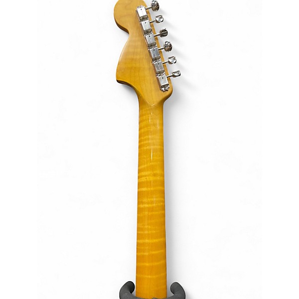 Used Fender AVRI 66 Jazzmaster Black Solid Body Electric Guitar