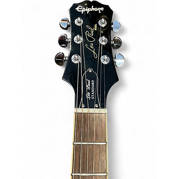 Used Epiphone Les Paul Standard Iced Tea Solid Body Electric Guitar