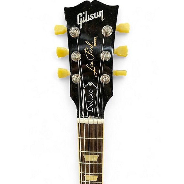 Used 2022 Gibson Les Paul Deluxe BURST Solid Body Electric Guitar