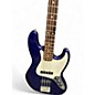 Used Fender Standard Jazz Bass Blue Electric Bass Guitar