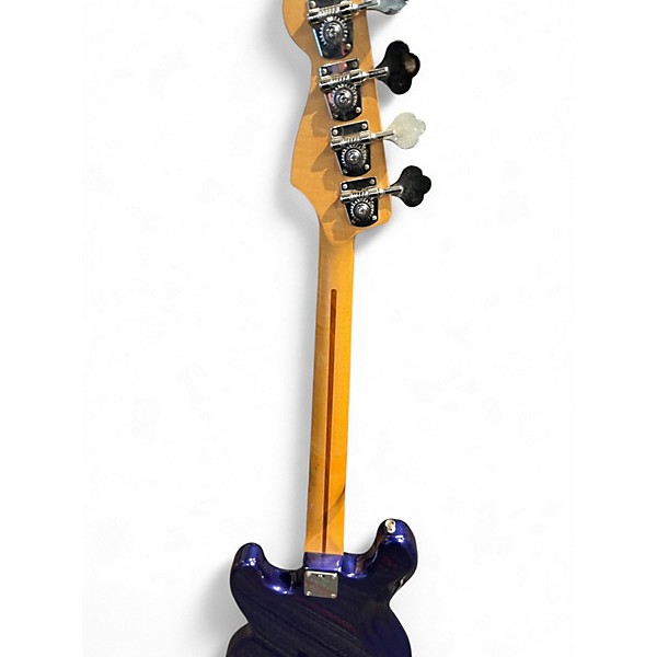 Used Fender Standard Jazz Bass Blue Electric Bass Guitar