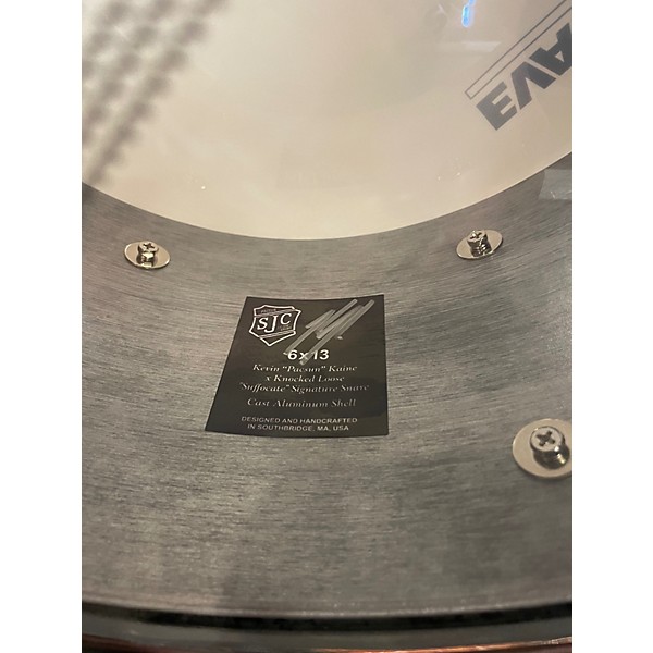 Used SJC Drums 6X13 PASCUM KEVIN KAINE SIGNATURE CUSTOM Drum