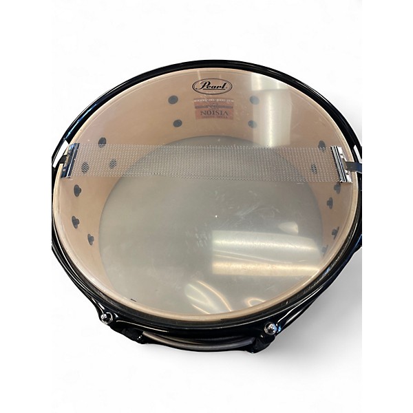 Used Pearl 14X5.5 Vision Series Snare Trans Crimson Red Drum
